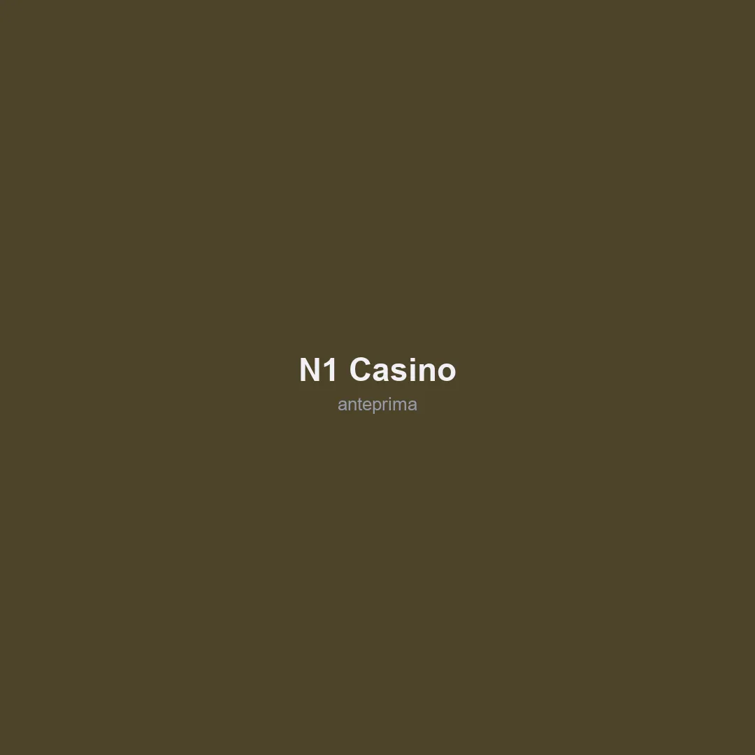 Schermata di N1 Casino