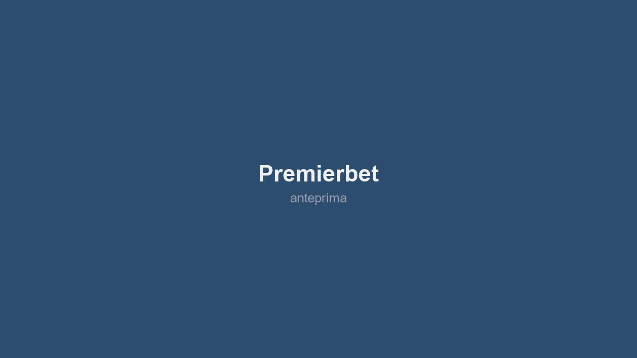 Schermata 1 di Premierbet