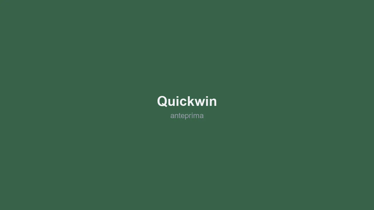 Schermata 2 di QuickWin