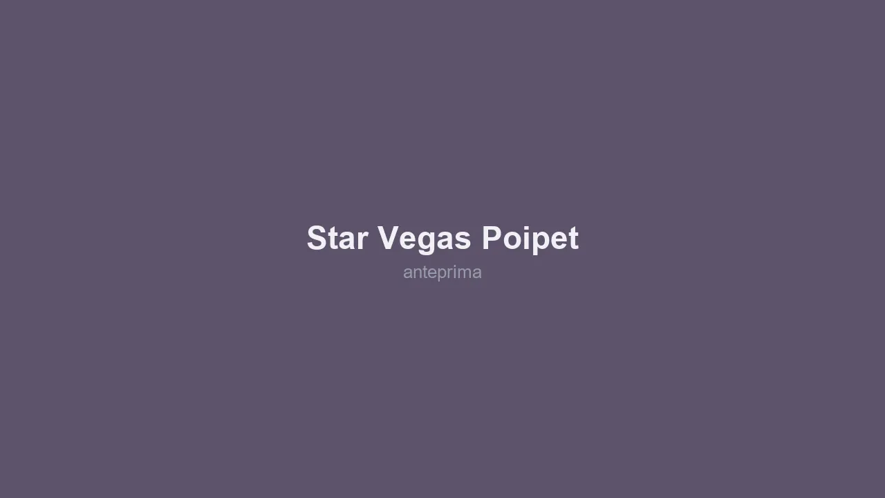 Schermata di Star Vegas (Poipet)