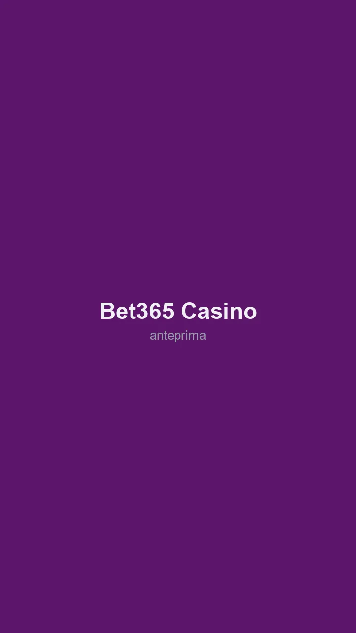 Migliori Casino Canada 2026 15 Schermata 2 di bet365 Casino