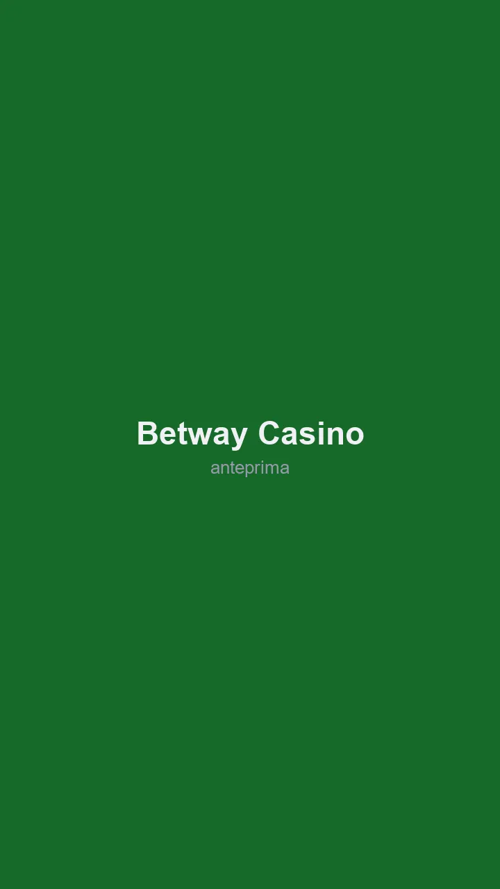 Migliori Casino Canada 2026 26 Schermata 1 di Betway Casino