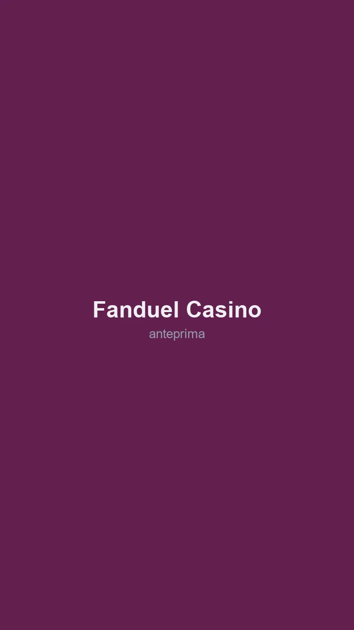 Migliori Casino Canada 2026 8 Schermata 1 di FanDuel Casino