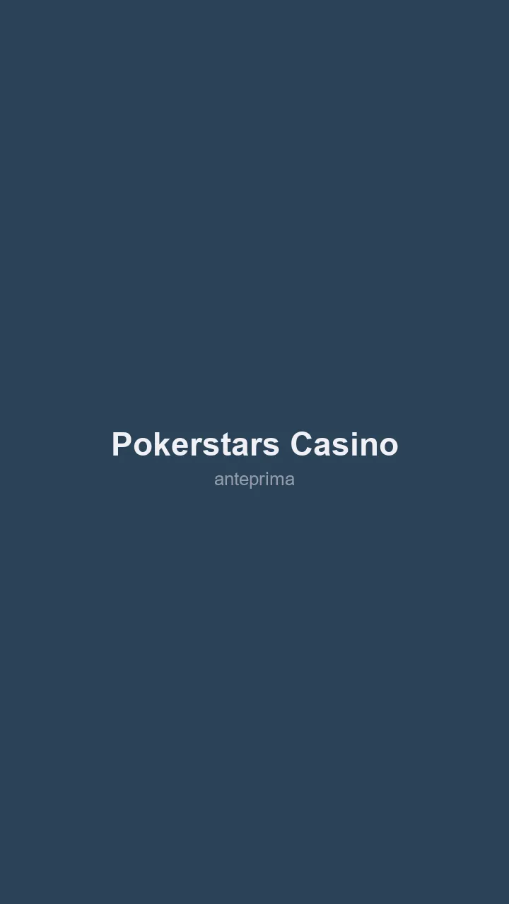 Migliori Casino Canada 2026 18 Schermata 2 di PokerStars Casino