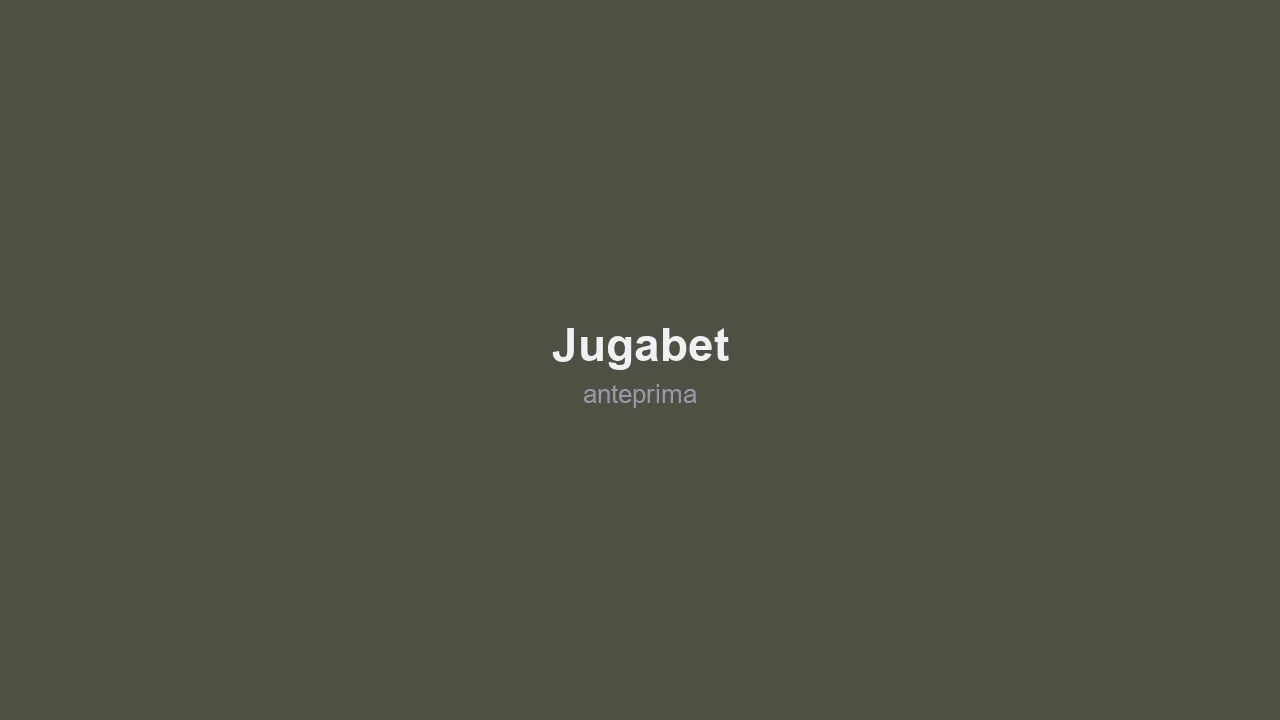 Schermata di Jugabet