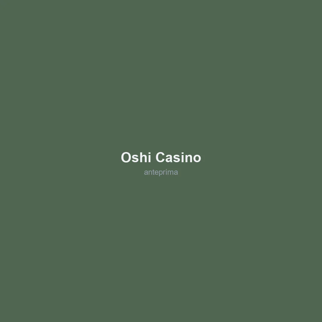 Schermata 2 di Oshi Casino