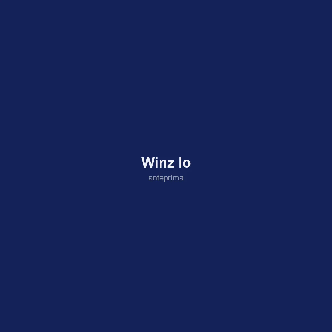 Schermata di Winz.io