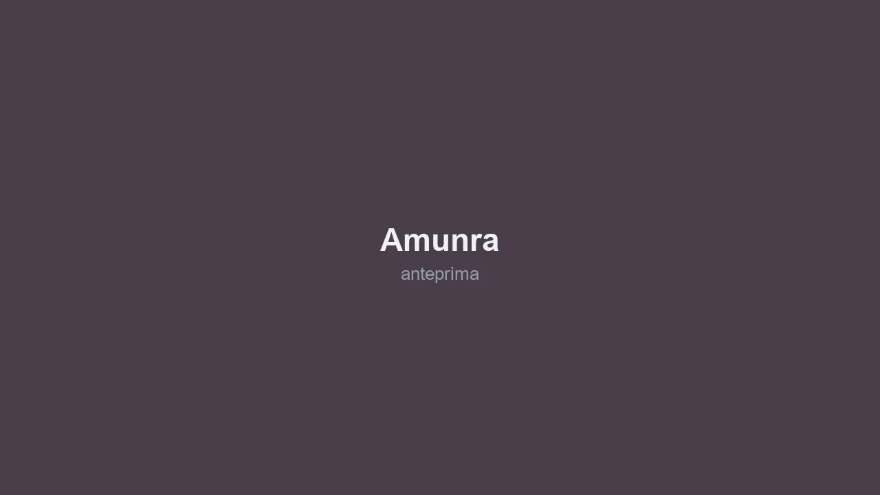 Schermata di AmunRa