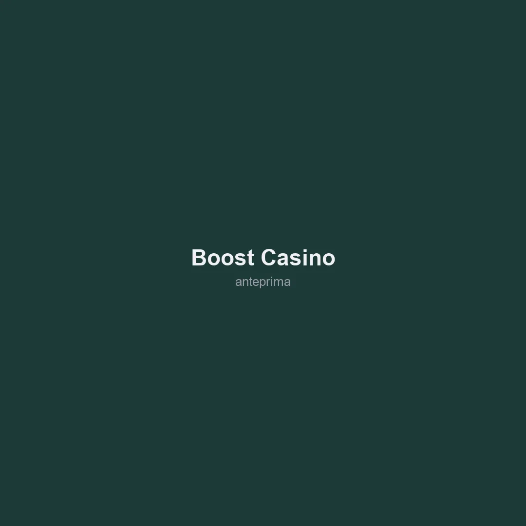 Schermata 2 di Boost Casino