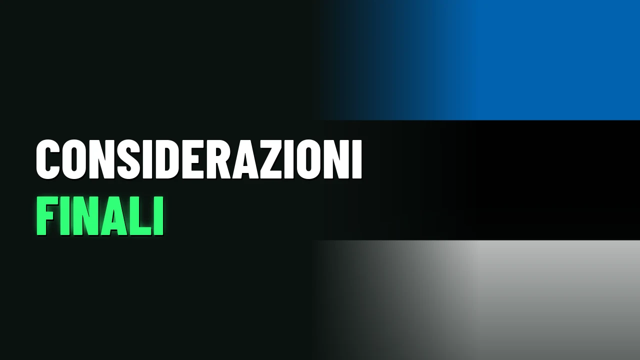 Considerazioni finali