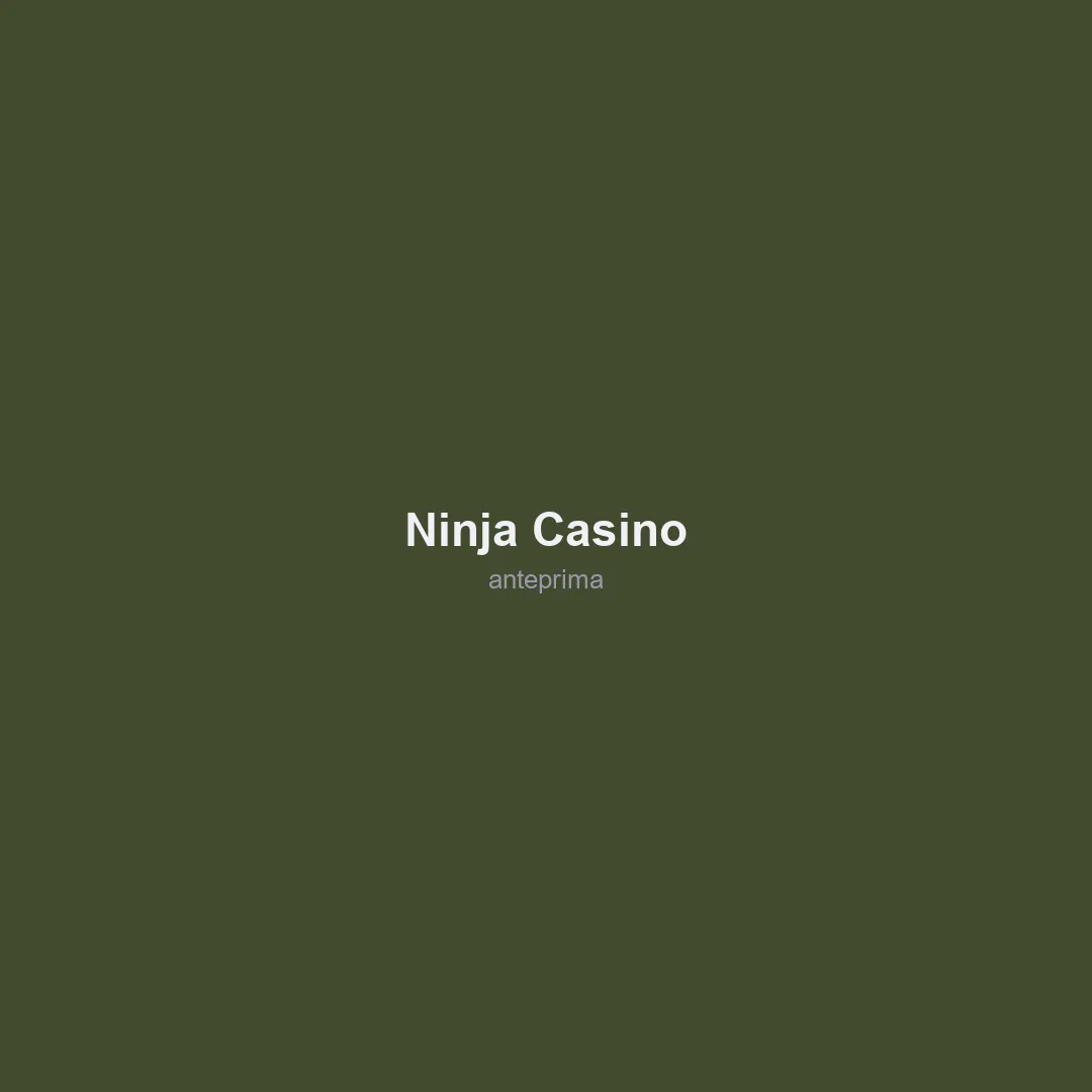 Schermata 2 di Ninja Casino