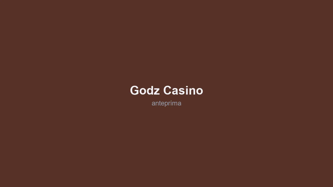 Migliori Casino Gabon 2026 12 Schermata di Godz Casino