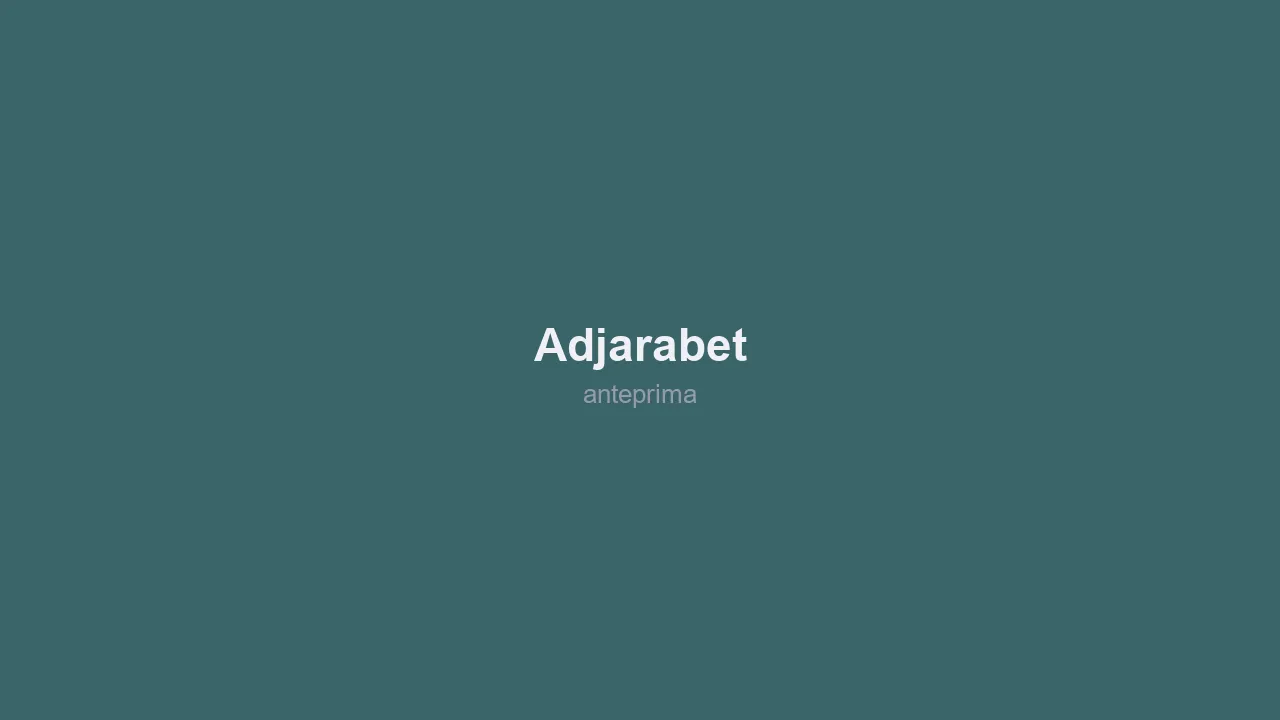 Migliori Casino Georgia 2026 2 Schermata 1 di Adjarabet