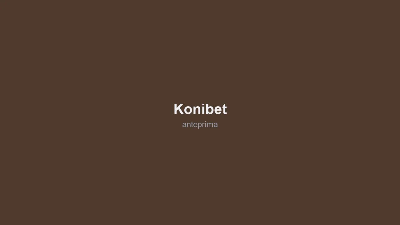 Schermata di Konibet (コニベット)