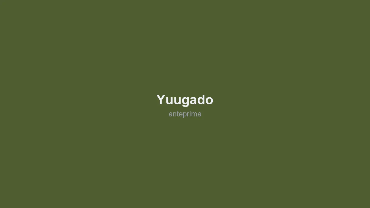 Schermata di Yuugado (遊雅堂)