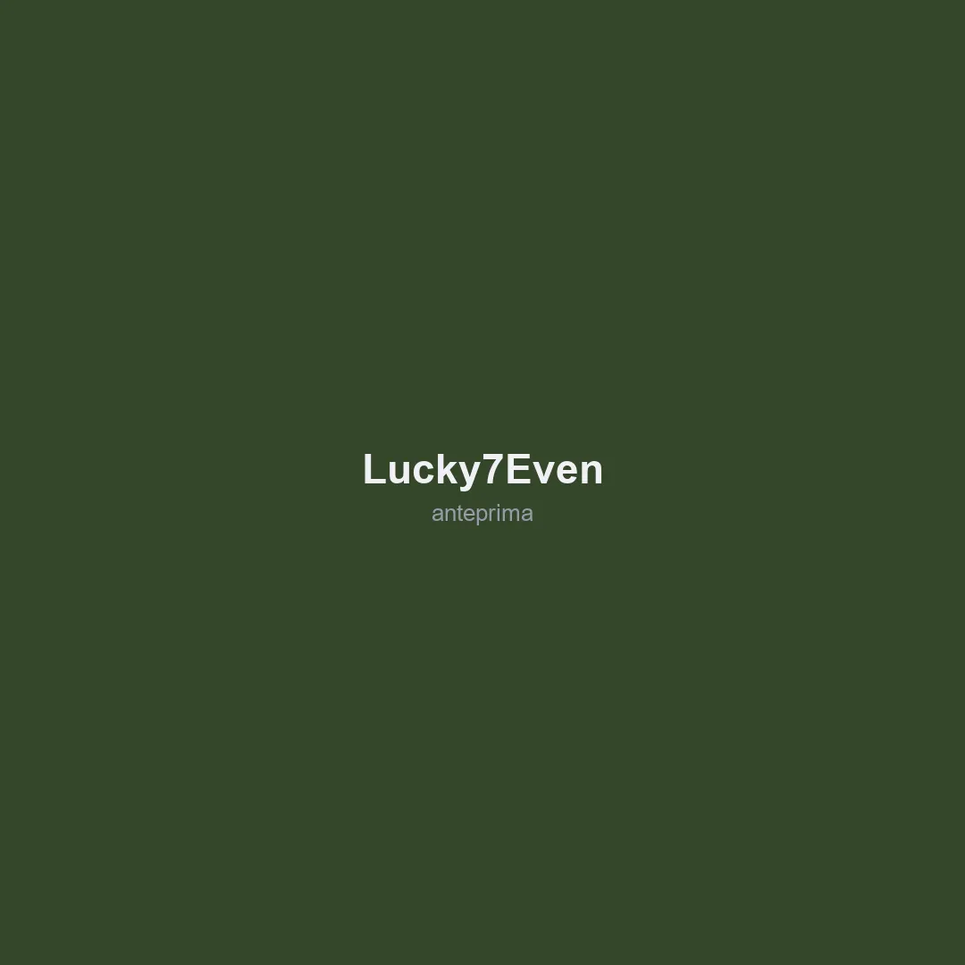 Schermata di Lucky7even