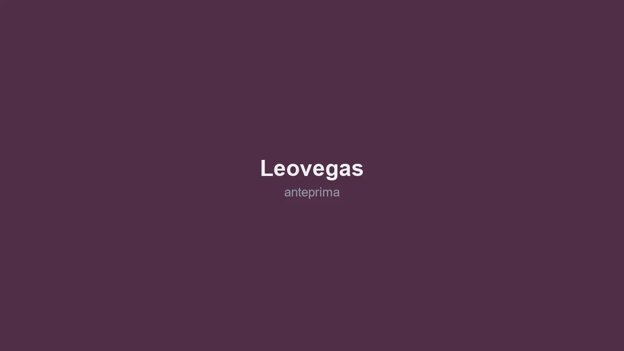 Schermata 2 di LeoVegas
