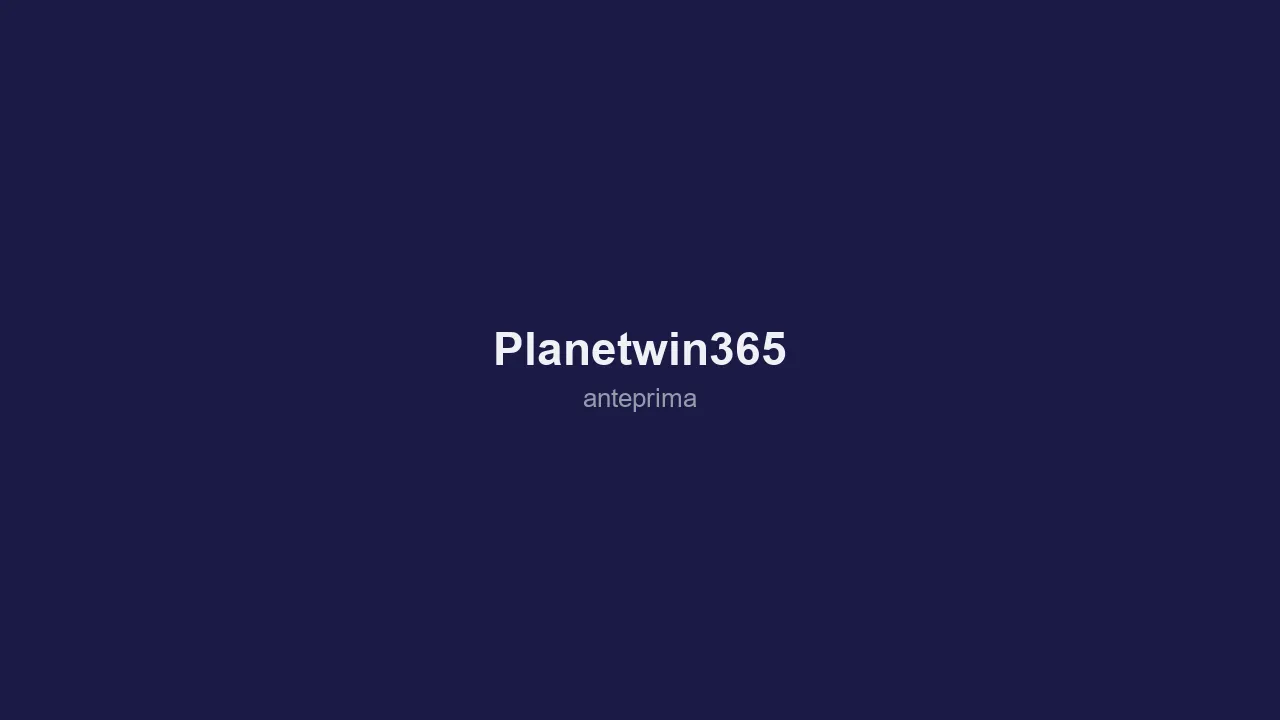 Schermata di Planetwin365