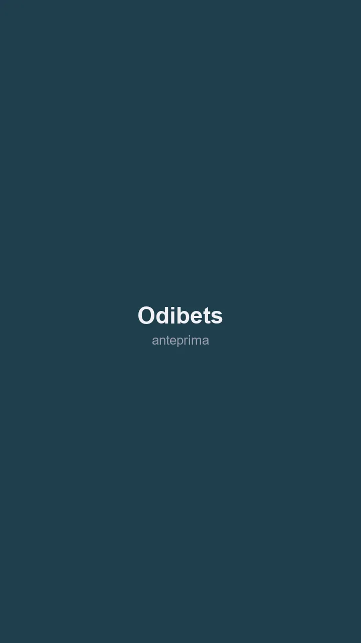 Schermata di Odibets