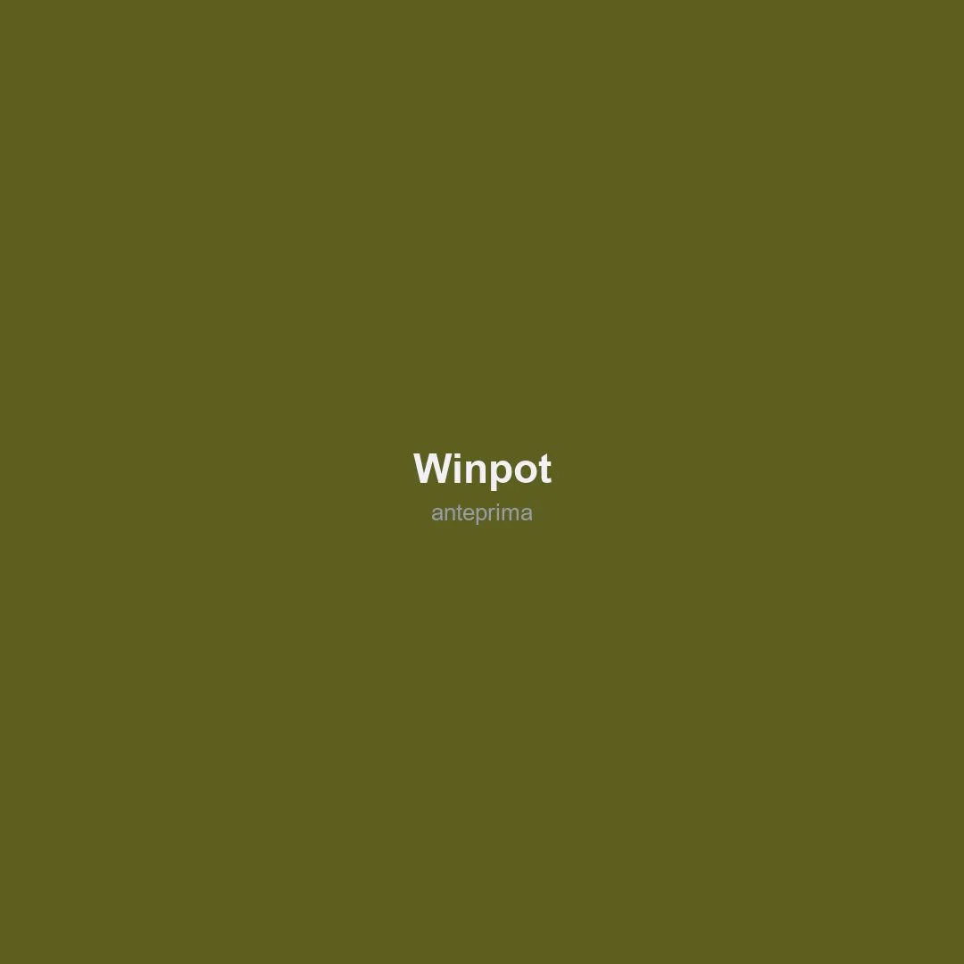 Schermata di Winpot