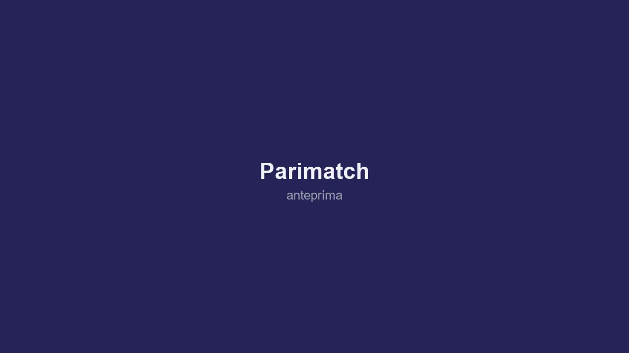 Schermata di Parimatch