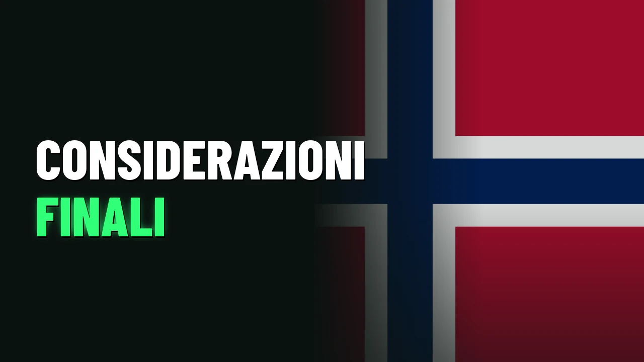 Considerazioni finali