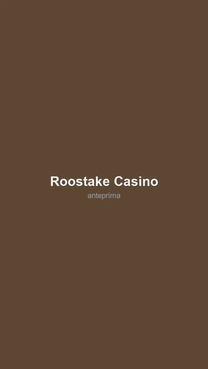 Schermata di RooStake Casino