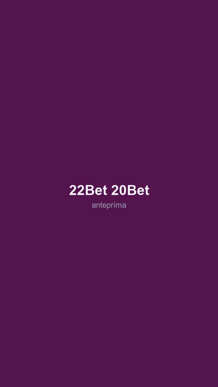 Migliori Casino Nuova Zelanda 2026 11 Schermata di 22Bet / 20Bet
