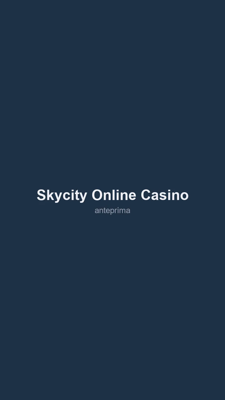 Migliori Casino Nuova Zelanda 2026 5 Schermata di SkyCity Online Casino