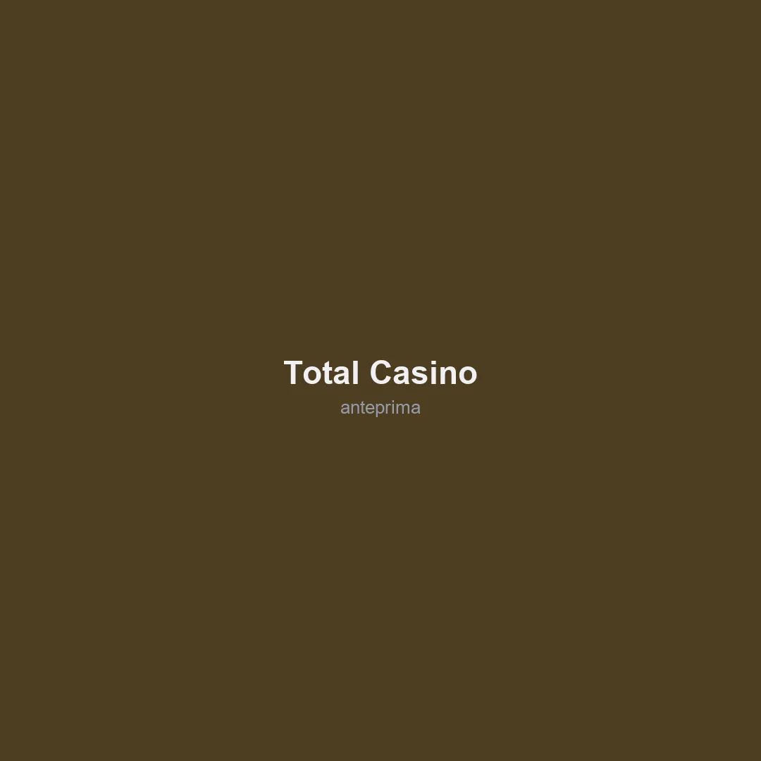 Migliori Casino Polonia 2026 4 Schermata 3 di Total Casino