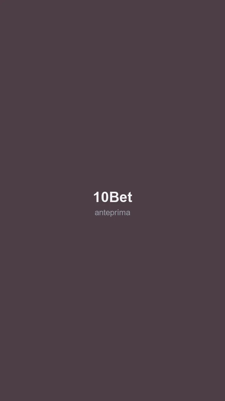 Schermata di 10bet