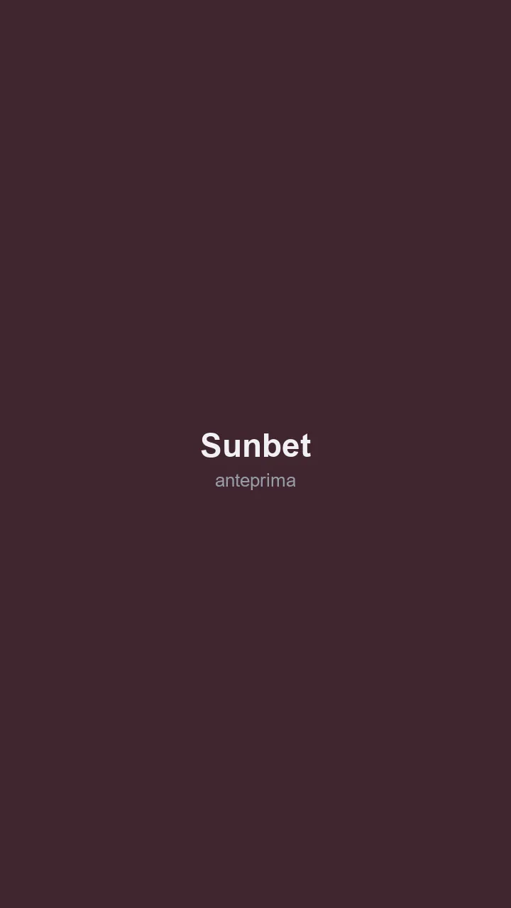 Schermata di Sunbet
