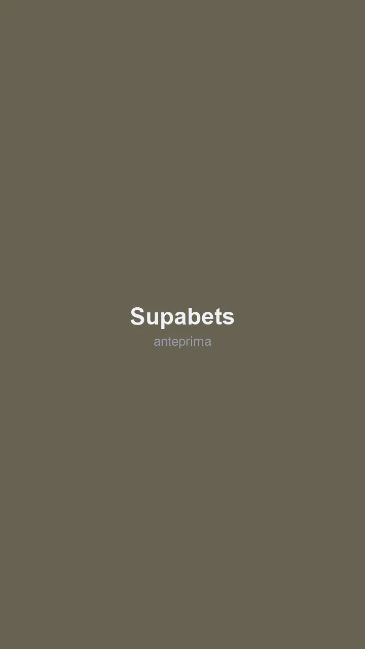Schermata di Supabets