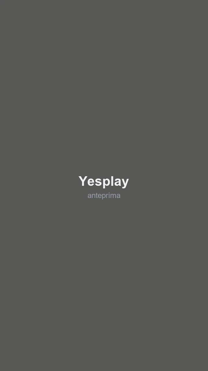 Schermata di YesPlay