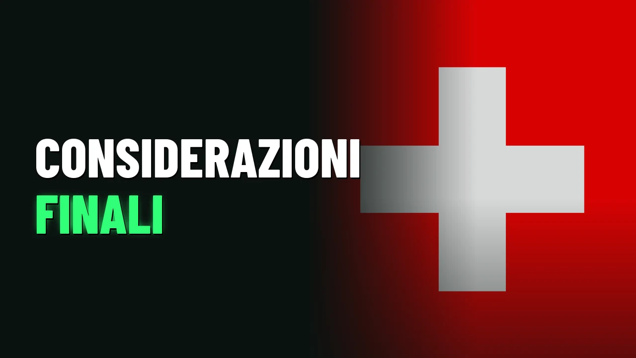 Considerazioni finali