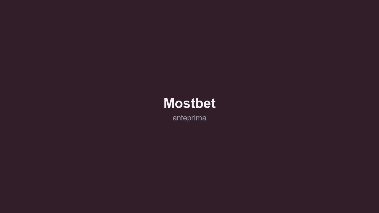 Schermata 3 di Mostbet