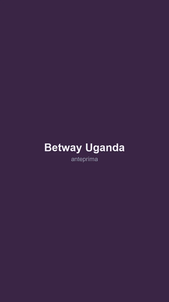 Schermata 1 di Betway Uganda