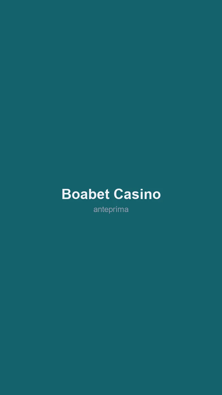 Schermata di BoaBet Casino