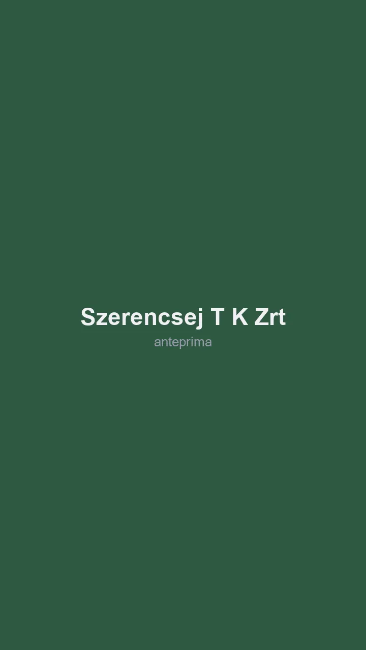 Schermata di Szerencsejáték Zrt.