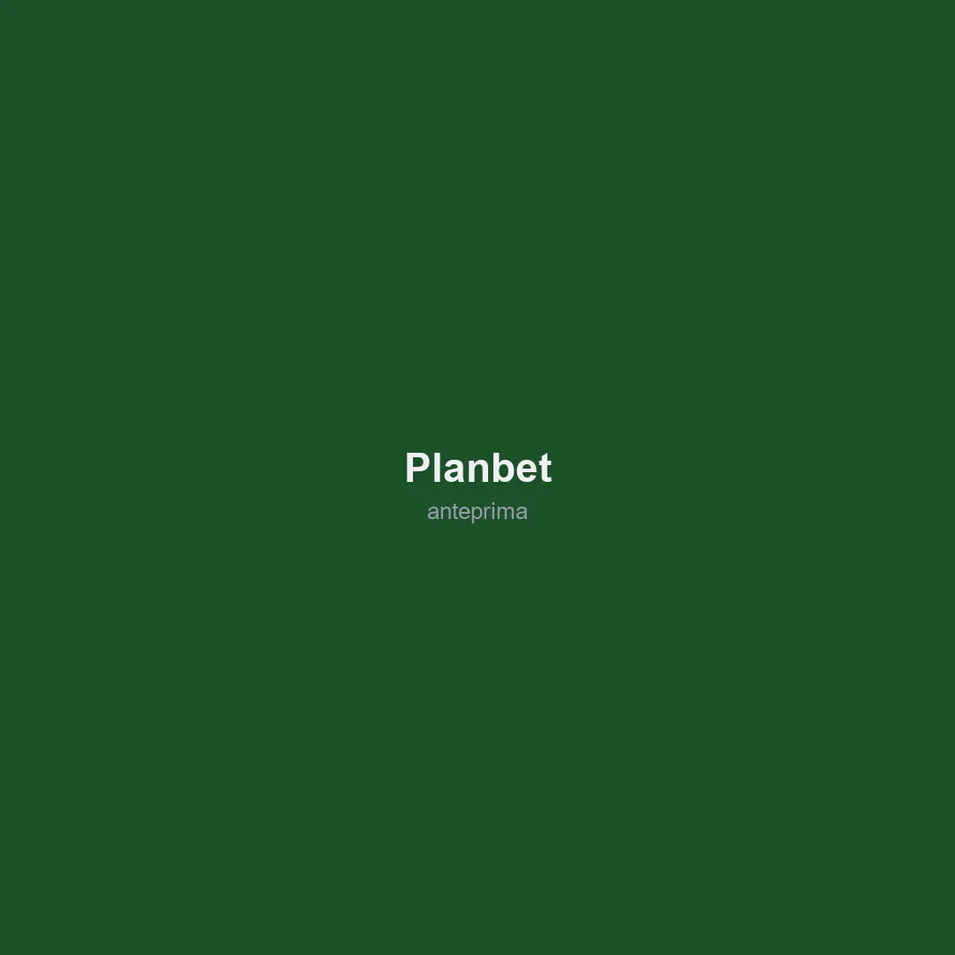 Schermata 1 di PLANBET