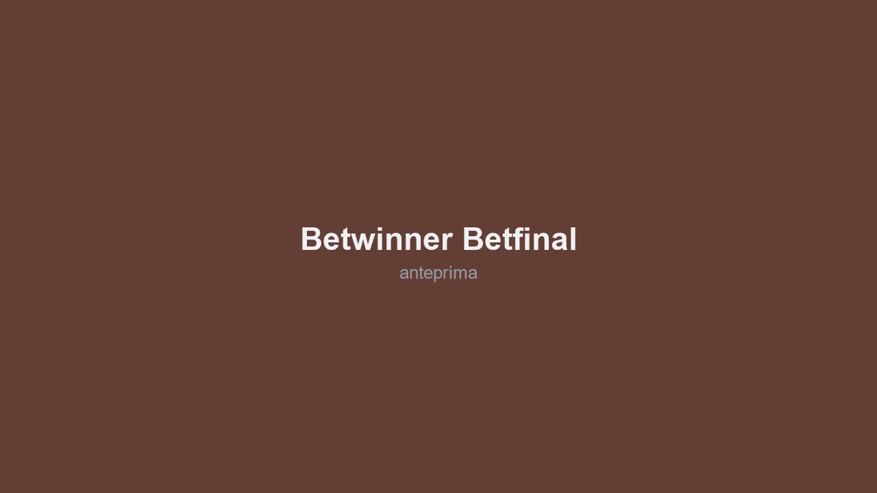 Schermata 3 di Betwinner / Betfinal