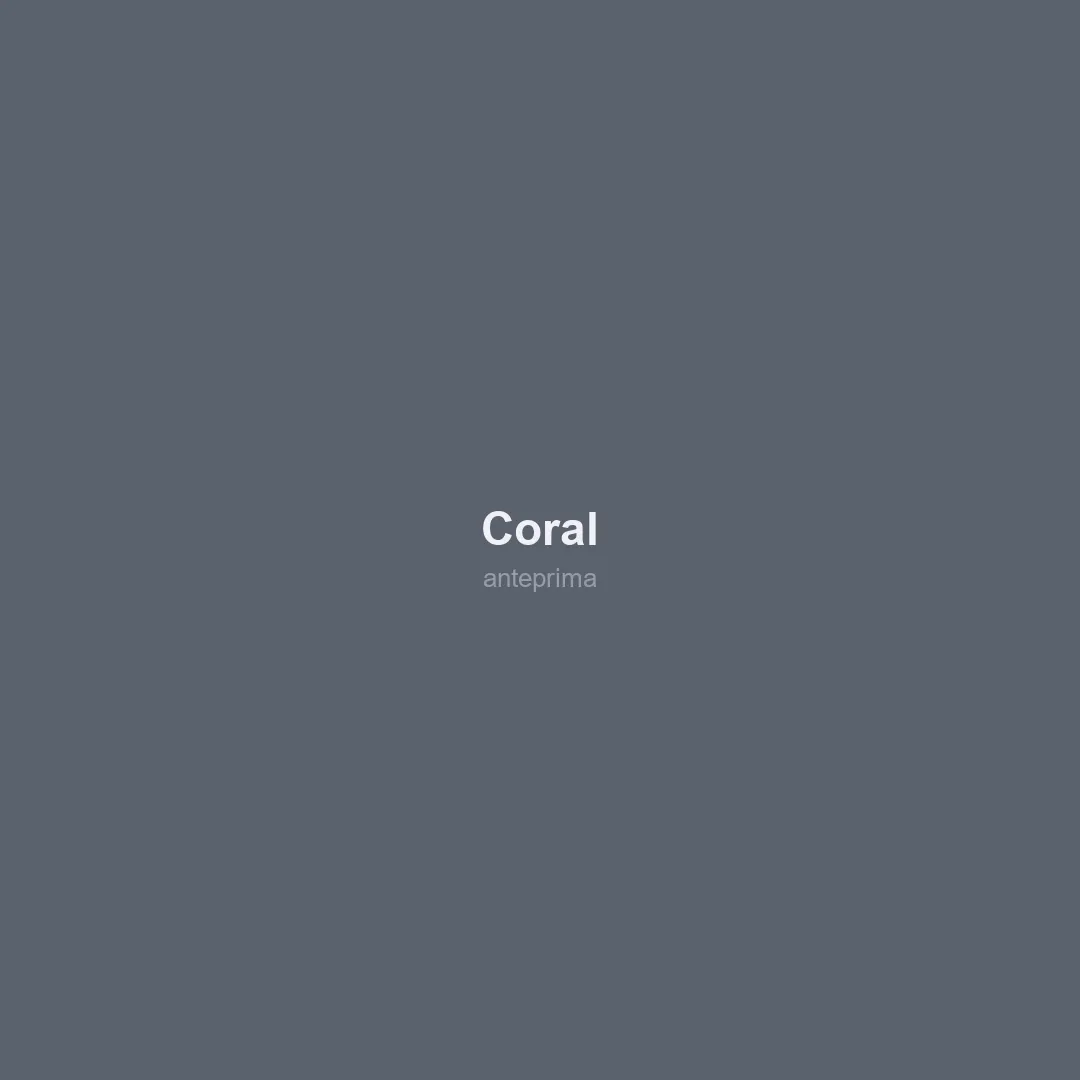 Schermata di Coral