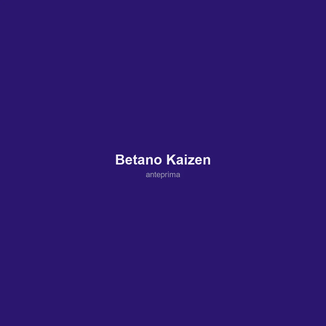 Schermata 1 di Betano (Kaizen)
