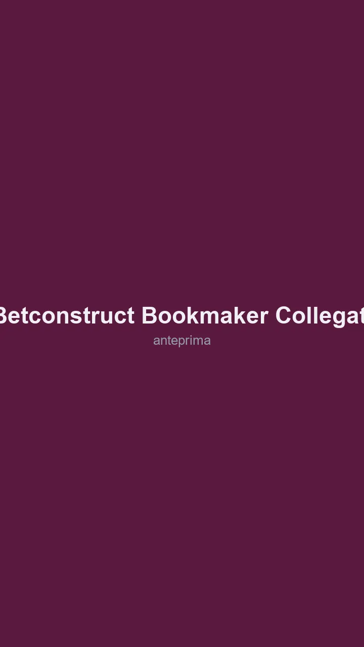 Schermata 2 di Betconstruct / bookmaker collegati