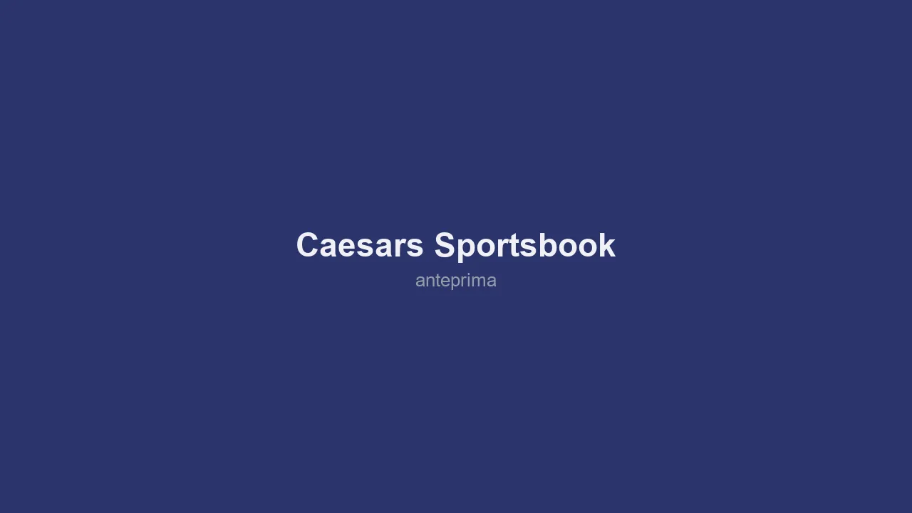 Schermata 1 di Caesars Sportsbook