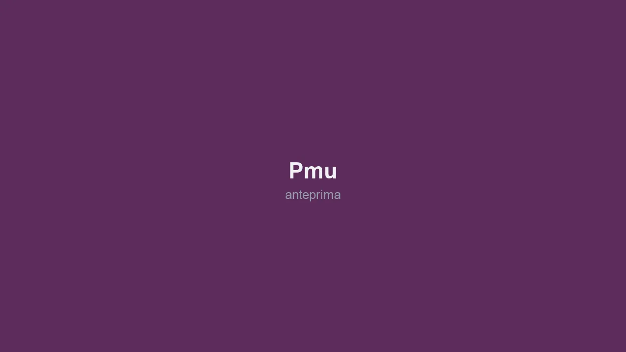 Schermata 1 di PMU
