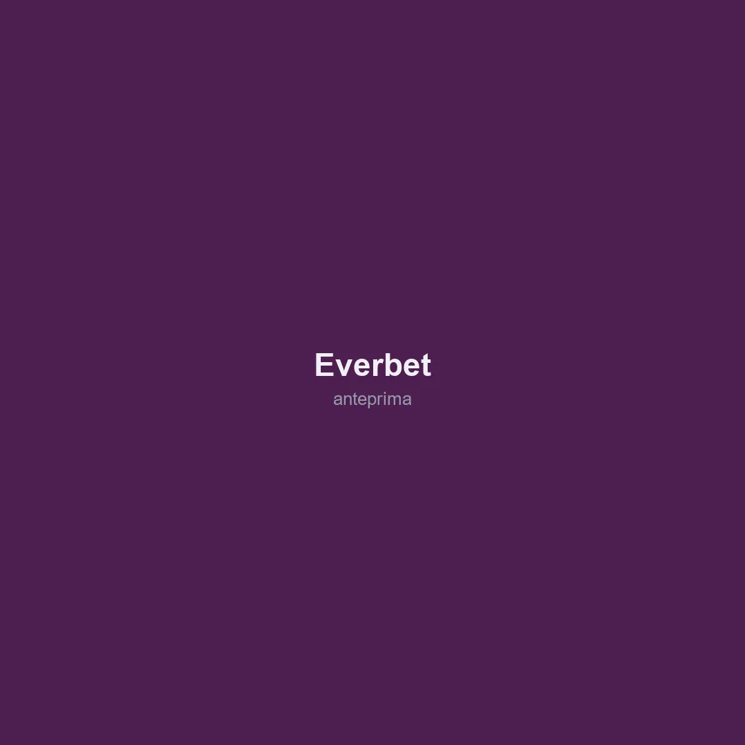 Schermata di Everbet