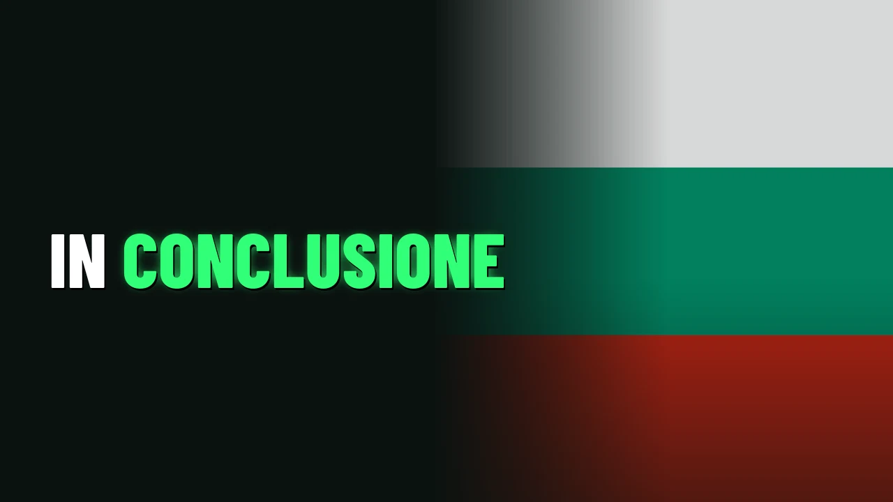 In conclusione