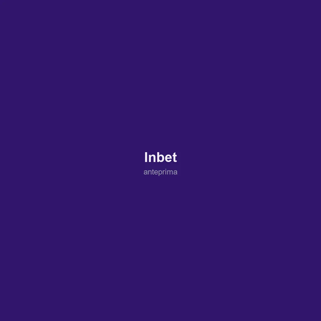 Schermata di Inbet