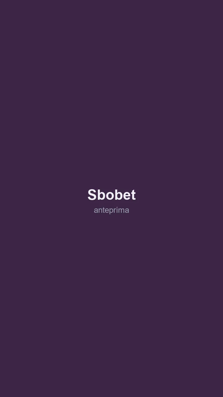 Schermata 1 di SBOBET